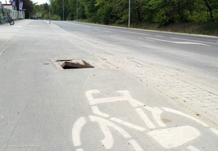 Poznań - ścieżka rowerowa