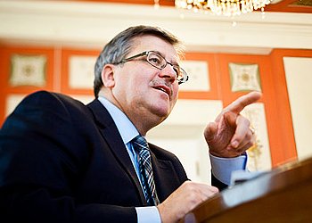 Prezydent RP Bronisław Komorowski