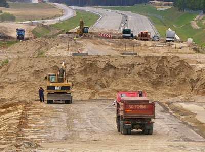 A2 Nowy Tomyśl - Świecko w budowie - fot. W. Roszczuk