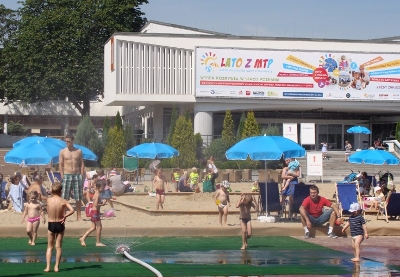 Plaża w centrum miasta - fot. mtp.pl