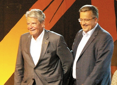 Predydenci - Bronisław Komorowski i Joachim Gauck - fot. W. Roszczuk