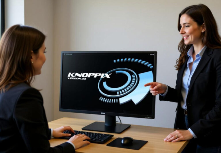 komputer-knoppix-kobiety